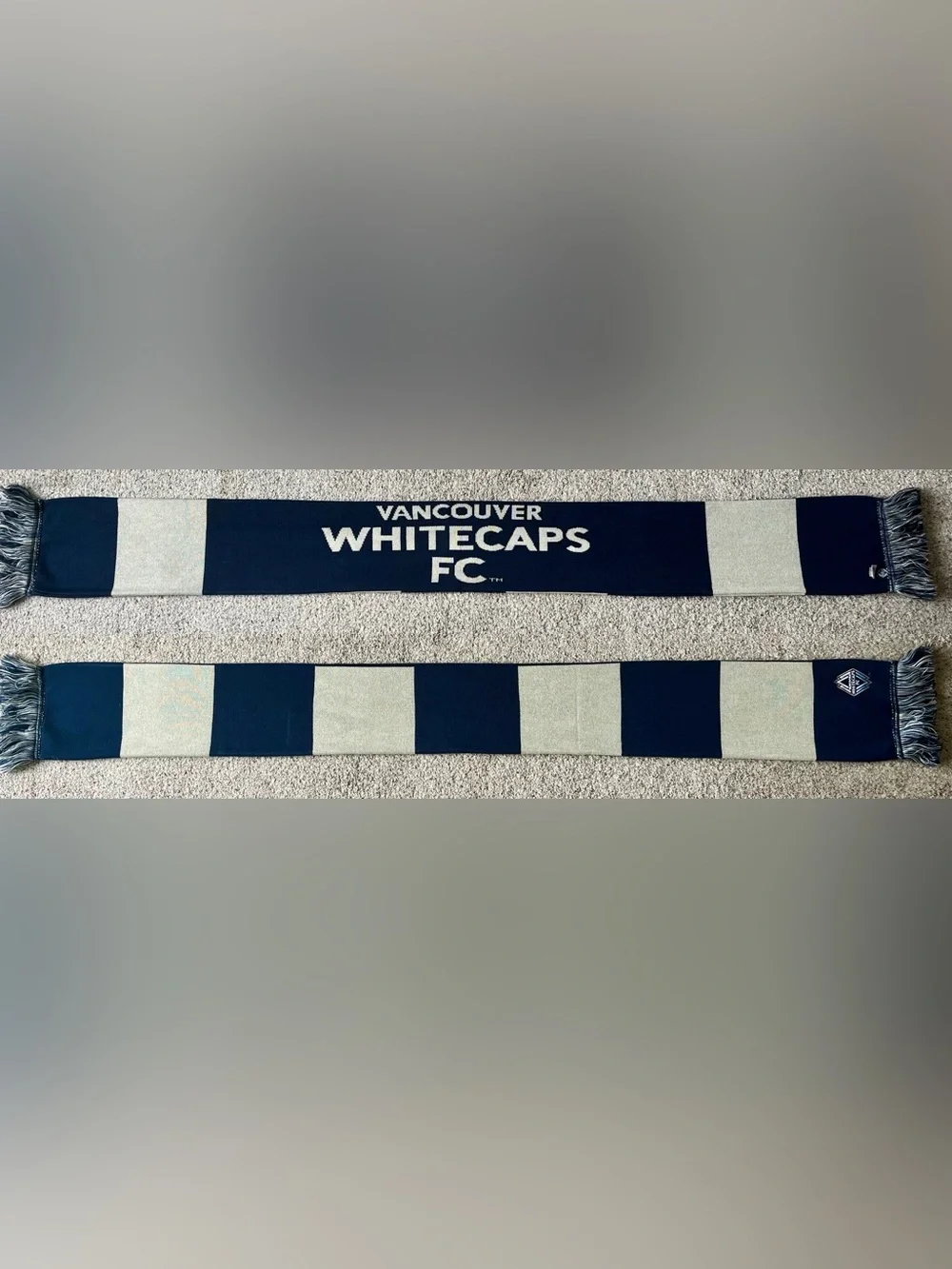 Vancouver Whitecaps FC Bar Patch Soccer Scarf